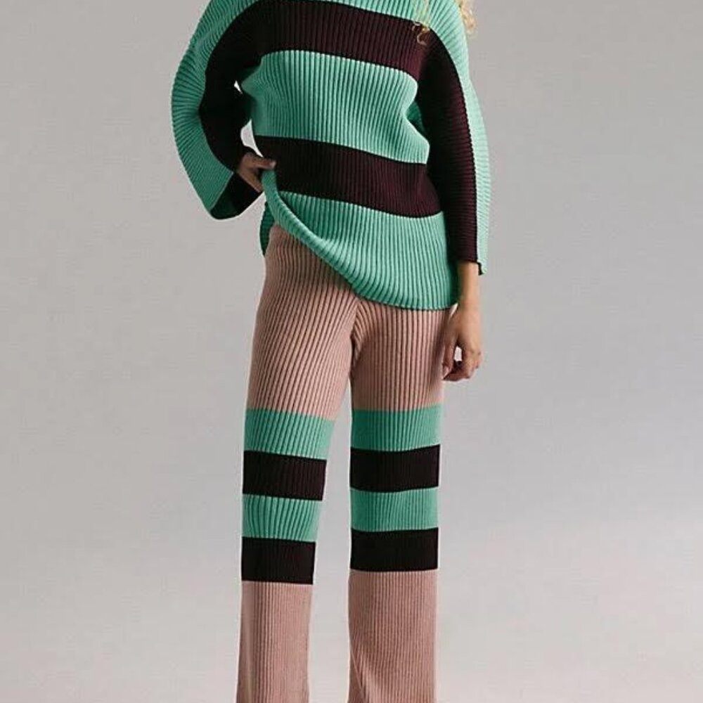 FREE PEOPLE WOMEN'S Kami Sweater Set mint julip Size Small NEW